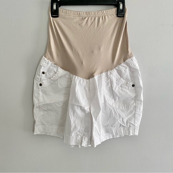 Oh! Mamma Maternity Cargo Shorts Size Medium - Picture 1 of 3